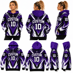 Sudadera con capucha de punto transpirable para mujer OEM, jersey de invierno, sudadera con cremallera personalizada - Product Image 4