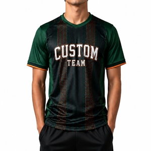 Maillot de sport pour hommes, sublimation personnalisée, équipe, performance athlétique de qualité supérieure, séchage rapide, respirant, tenue d'équipe moderne - Product Image 1