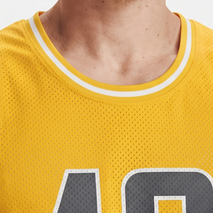 Camiseta de Baloncesto Personalizada para Hombre, Cuello Redondo, Sin Mangas, Ropa de Entrenamiento - Product Image 4