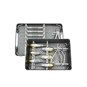Kit d'instruments dentaires vétérinaires professionnels |   Équipement chirurgical orthopédique combiné pour clinique vétérinaire et usage dentaire - Product Image 6