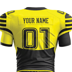 Fournisseur en gros propose des uniformes de football américain à manches courtes grande taille avec étiquette privée, prix direct usine pour l'équipement - Product Image 5