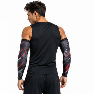 Manchons de compression sportifs pour hommes – Personnalisables, respirants, extensibles, de soutien et de protection pour la course, le cyclisme et l'entraînement - Product Image 3