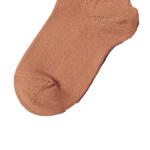 Harry Johnson Production Crew <b>Socks</b> Striped <b>Orange</b> with White Bands Breathable Knitted for Adults Casual Wear - Product Image 3