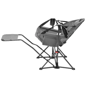 Chaise de jardin en aluminium de style bois, type carton MD08 CAMPING, design moderne, mobilier d'extérieur en alliage d'aluminium. - Product Image 3