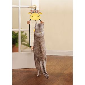 Paw Pleasant Eco Natural Sisal and Jute Hanging Carpet Kitty Cat Scratcher with Toy Natural Material Cat Tree & Scratcher - Product Image 2