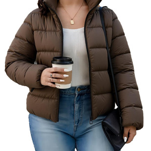 Parkas Minimalistas con Cuello Alto, Resistentes al Viento, <span class=keywords><strong>para</strong></span> Otoño e Invierno, Diseño Sólido, Cálidas y Cómodas <span class=keywords><strong>para</strong></span> Cualquier Ocasión - Product Image 1