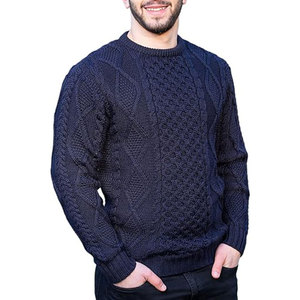 Pull pour homme respirant et chaud pour l'hiver, épaisseur standard, 100% polyester, haute qualité, en vente en ligne - Product Image 1