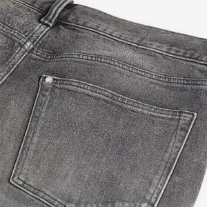 Pantalones Cortos de Mezclilla Tejidos Azules OEM para Hombre, Estilo Casual de Verano, Pierna Ancha, Desgastados, Fabricantes Personalizados, Proveedores Mayoristas de Pakistán, Exportación - Product Image 3