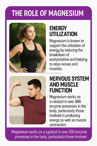 OEM 400mg Magnesio Natural Energy Support Tabletas para Adultos, Suplemento Mineral de Alimentos Saludables de Corea, 120 Unidades - Product Image 3