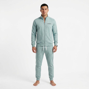 Conjunto Deportivo Hawk Eye para Hombre, Sudadera con Capucha de Forro Polar de 300g, Corte Ajustado, Cierre con Cordón, Antibacteriano - Product Image 1