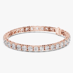 Excellent Quality Premium Diamond Tennis <b>Bracelet</b> Beautiful Jewelry for Engagement Wedding Party Available For Sale - Product Image 2
