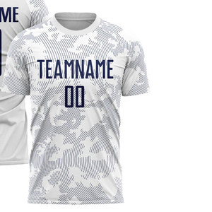 เสื้อฟุตบอลสโมสร เสื้อกีฬาแบบกำหนดเอง เสื้อฟุตบอลน้ำหนักเบา ระบายอากาศได้ดี แห้งเร็ว ชุดทีมสำหรับฝึกซ้อม การแข่งขัน และการแข่งขันทัวร์นาเมนต์ - Product Image 2