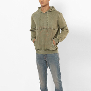 Sudadera con Capucha de Felpa de Algodón Premium para Hombre, Corte Holgado, para Uso Diario Informal y Moda Urbana Moderna - Product Image 3