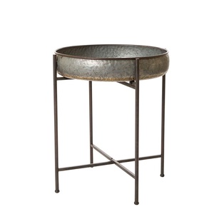 Jardinera de Metal Galvanizado con Soporte de Hierro, Precio de Fábrica al por Mayor, Jardinera Elevada Resistente a la Oxidación para Balcón Exterior - Product Image 2