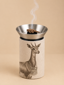 Brûleur d'encens arabe de luxe Falcon, brûleur de Bakhoor en acier inoxydable, brûleur d'Oud décoratif, support de parfum d'ambiance arabe pour la maison - Product Image 3