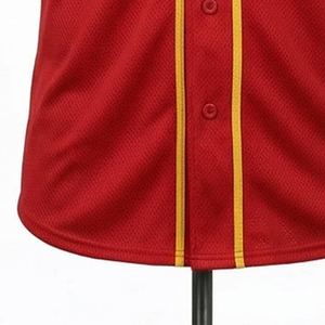 Maillot de baseball professionnel à boutons, fabricant de vêtements de sport sur mesure, fournisseur de maillots de baseball personnalisés pour équipes sportives - Product Image 6