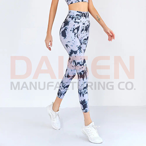 Leggings d'équitation pour femmes, imprimés, taille haute, extensibles, respirants, pour l'entraînement - Product Image 4