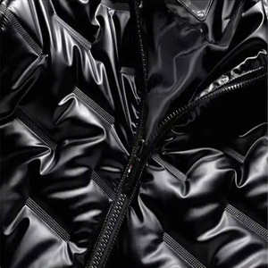 Veste matelassée en duvet de canard personnalisée OEM 2025, veste d'hiver décontractée de haute qualité, épaisse et chaude pour hommes - Product Image 3