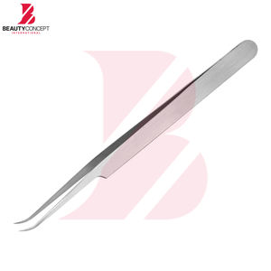 Pinces à extensions de cils de bonne qualité, en acier inoxydable, idéales pour les instruments de beauté personnels, pinces à cils. - Product Image 5