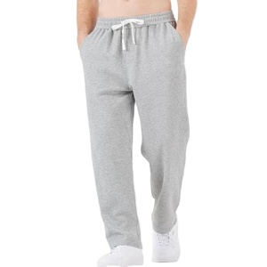 Venta al por mayor 100% algodón pantalones de los hombres puff impreso logotipo pesado lavado personalizado cómodo transpirable pantalones de jogging para hombre - Product Image 1