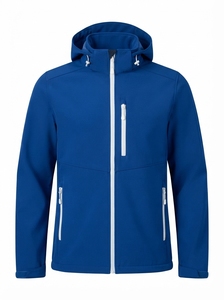 Blouson Bomber Softshell Homme Écologique Imperméable Coupe-Vent Entièrement Zippé pour Extérieur et Streetwear Printemps – Vente en Gros - Product Image 4