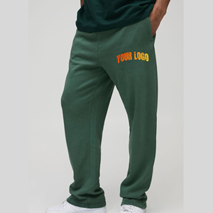 Pantalones Jogger de Lona Gruesa Personalizados, Casuales, Transpirables, Ecológicos, Holgados, de Pierna Ancha para Hombre, Lavados, Resistentes al Viento, con Bordado - Product Image 2