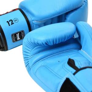 Guantes de Boxeo Profesionales de Piel Genuina para Gemelos, Equipo de Protección para Kickboxing, Guantes de Boxeo Personalizados para Combate y Sparring - Product Image 4
