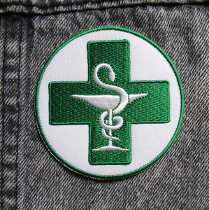 OEM Custom High Quality <b>Badges</b> Embroidery Custom Designed <b>Machine</b> Made Canvas Fabric Custom Colors Custom Logo Latest 2026 - Product Image 4