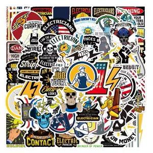 Calcomanías de Pared de Dibujos Animados para Niños, Personalizadas, de Alta Calidad, con Corte a Troquel |   Pegatinas de Vinilo PVC Ecológicas |   Decoración para el Hogar Impermeable - Product Image 3