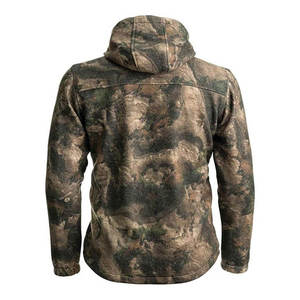 Veste de chasse camouflage personnalisée, imperméable, coupe-vent, pour la chasse en plein air, vente en gros, fabricant OEM ODM - Product Image 2