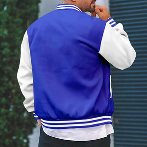 Chaqueta Letterman de Lona de Primera Calidad, Chaqueta de Invierno Transpirable, 100% Algodón, Colores y Tallas Personalizables, Venta al Por Mayor, OEM - Product Image 5