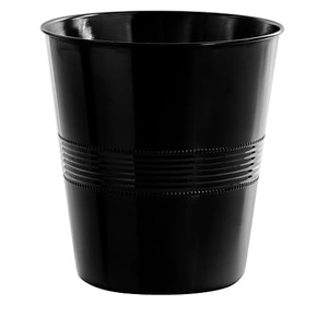 Poubelle en fer thermolaqué écologique, vente en gros, poubelle en métal, logo personnalisé pour bureau, hôtel, restaurant, cuisine - Product Image 1