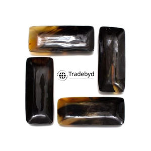 Plateau de service en corne de luxe, design moderne, qualité supérieure, élégant, accent de table à manger par Tradebyd - Product Image 2