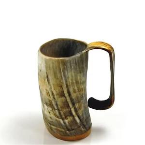Taza de Cuerno de Buey Natural Personalizada de Alta Calidad, Taza Vikinga de Cuerno de Búfalo Real - Product Image 3