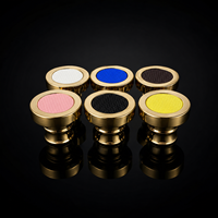 Flacon de parfum personnalisé en gros de 50 ml, réutilisable, sérigraphié, avec logo doré, flacon de parfum vide portable