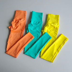 Leggings Deportivos Sin Costuras para Mujer, Cintura Elástica, Levanta Glúteos, Pantalones de Yoga para Fitness, Leggings Scrunch para Gimnasio - Product Image 2