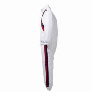 Ensemble survêtement coupe-vent 2 pièces personnalisé pour homme – Qualité supérieure, rayé, imperméable, pour la course, le jogging et le sport – Style streetwear - Product Image 2
