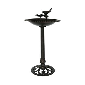Bain d'oiseaux extérieur en aluminium et fer pour arrière-cour - Product Image 6