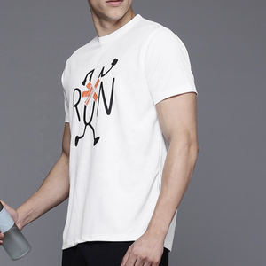 Street Wear Custom 100% Cotton Blank T-<b>Shirt</b> with <b>Silk</b> Screen Printing Regular Fit Breathable Anti-Pilling Short Sleeve for <b>Men</b> - Product Image 1