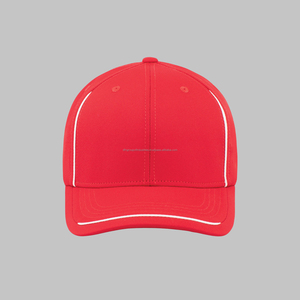 Fabricante de color personalizado 5 paneles K a Marco sombrero en blanco ala curva 3D bordado Logo dos tonos gorra de béisbol para hombres - Product Image 5