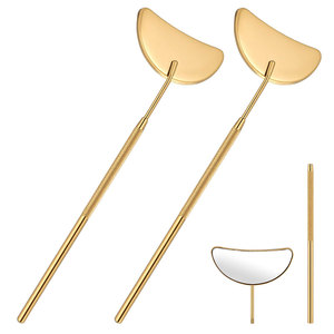 <b>Cheap</b> Price Unique Design High Quality Stainless Steel Butterfly/Square Shape Eco Friendly Wholesale Eyelash <b>Extensions</b> Mirror - Product Image 1