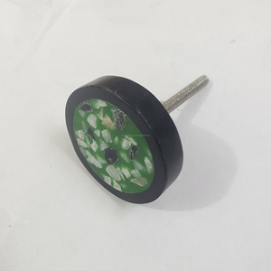 Colorful Terrazzo Resin <b>Knobs</b> Set Contemporary <b>Adjustable</b> Furniture Handles & Pulls for Cabinets Drawers & DIY Projects - Product Image 5