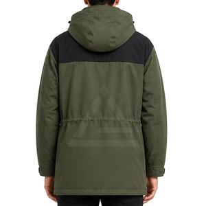 Oversized Parkas <b>Jacket</b> For <b>Men</b> Winter Outdoor Casual Wear Loose Fit Warm Hooded <b>Long</b> <b>Jacket</b> Fashion Streetwear Apparel - Product Image 4