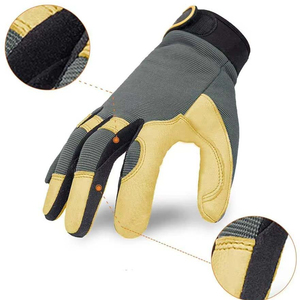 Professional New Arrival Premium Quality Leather Working <b>Gloves</b> <b>Touchscreen</b> Needle Detection Four Seasons Best Quality - Product Image 3