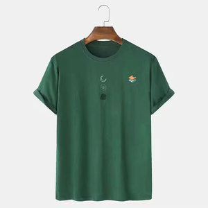 Camisetas Urbanas Elegantes para Hombre, 220 Gramos, Lisas, Diseñadas para Uso Casual al Aire Libre, Gimnasio y Estilo de Vida Diario con Ajuste Cómodo - Product Image 1