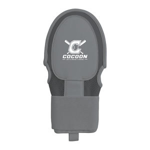 Custom Grey Baseball Softball Sliding Mitt Premium Neoprene Protective Hand Guard Ambidextrous Batters Gear Slide <b>Oven</b> Glove - Product Image 1