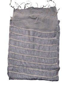 Chal largo de algodón a rayas para mujer, ligero, para uso diario en todas las estaciones - Product Image 2