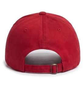 Gorra de Béisbol Unisex de Algodón Rojo, Estilo Casual, Ajustable, para las Cuatro Estaciones - Product Image 2