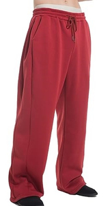 Pantalon formel homme sur mesure de haute qualité, taille mi-haute, en mélange polyester/coton, respirant, écologique, séchage rapide, coupe évasée, avec braguette boutonnée - Product Image 4