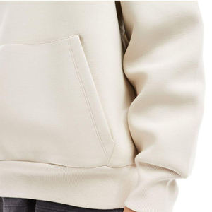 Sweat à capuche épais en molleton lourd unisexe, streetwear, pull personnalisé avec logo, sweat à capuche en coton uni de qualité supérieure - Product Image 5